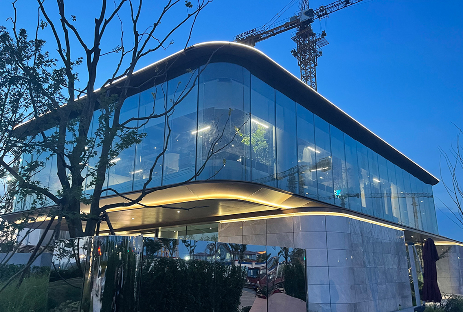 上海自貿區臨港新片區PDC1-0103單元A01-02地塊幕墻工程